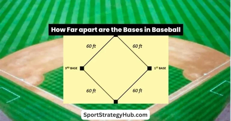 How Far Apart Are the Bases in Baseball: Bases & field Dimensions