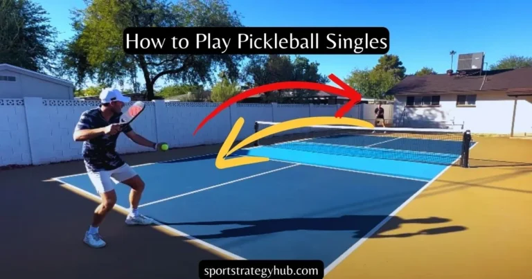 How to Play Pickleball Singles