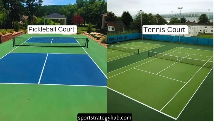 Pickleball Courts vs. Tennis Courts